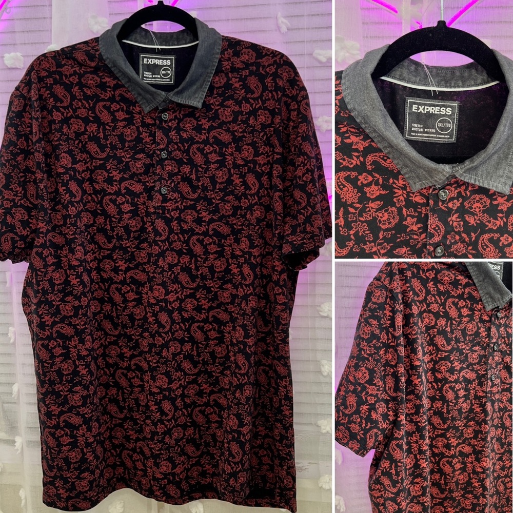 Stretch Moisture Wicking Polo